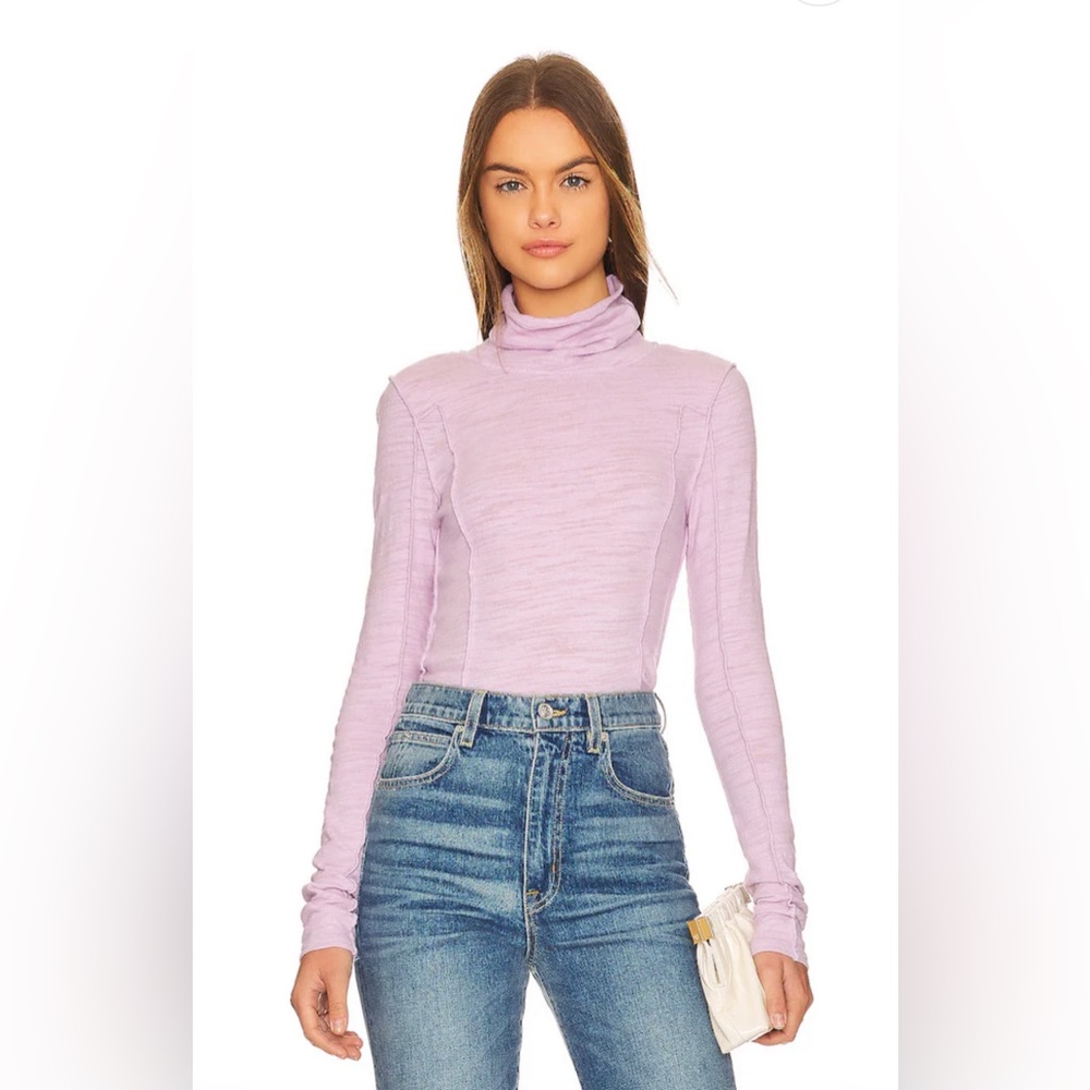 Free People Everyday Layering Top in Blush Lilac